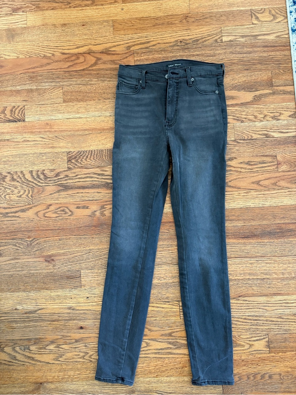 Lucky Brand Gray Skinny Jeans